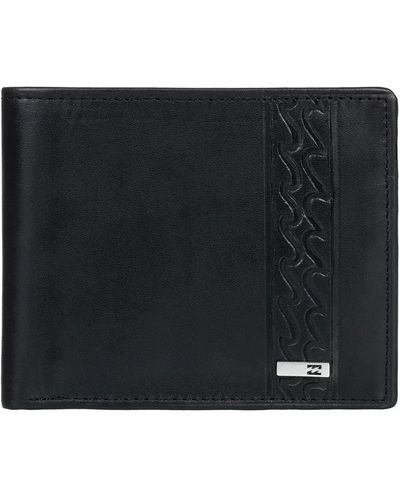 Billabong Leather Wallet for - Lederportemonnaie - Schwarz