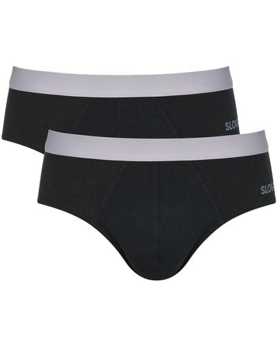 Sloggi Men Go Abc 2.0 Brief 2p Underwear - Black
