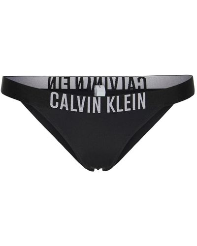 Calvin Klein Bikini Pezzo sotto da Donna Marchio - Nero