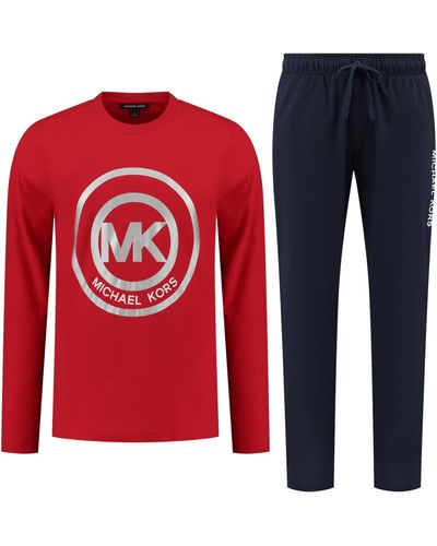 Michael Kors S 2-piece Lounge/pyjama Set - Red