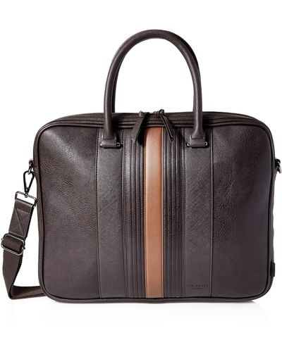ted baker infern leather document bag