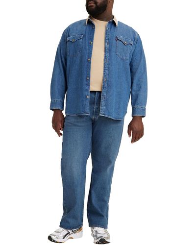 Levi's 501® Original Fit Big & Tall Jeans - Blau