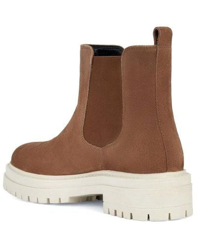 Geox D Iridea B Chelsea Boots Size: 4 / 37, - Brown