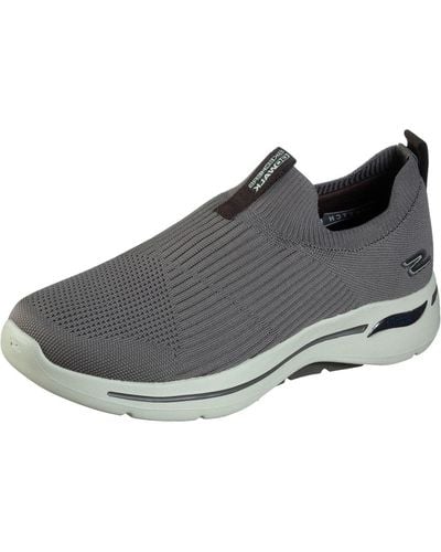Skechers Gowalk Arch Fit-stretchfit Athletic Slip-on Casual Loafer Walking Shoe Sneaker - Black