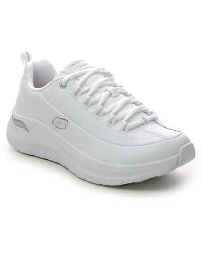 Skechers Synergy Arch 2 Wsl White Silver S Trainers 150061