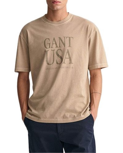 GANT Sunfaded USA T-Shirt - Mehrfarbig