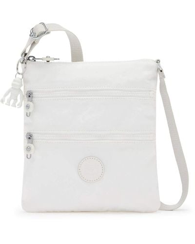 Kipling Womens Keiko Crossbody Bag - White