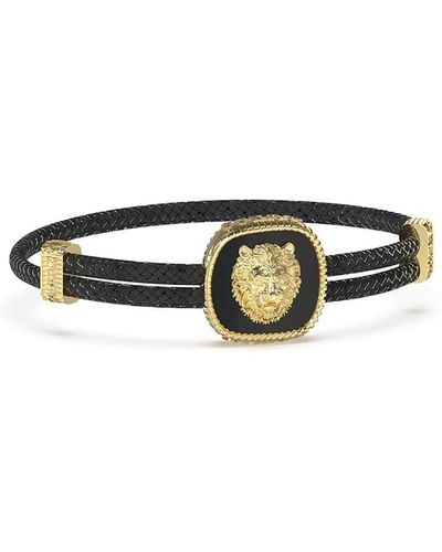 Guess Umb04005ygbk S Lion King Bracelet - Black