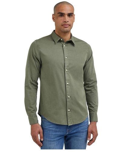 Lee Jeans Patch Shirt - Grün