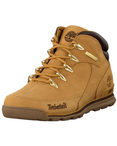 Timberland Euro Rock Hiker Boots - Brown