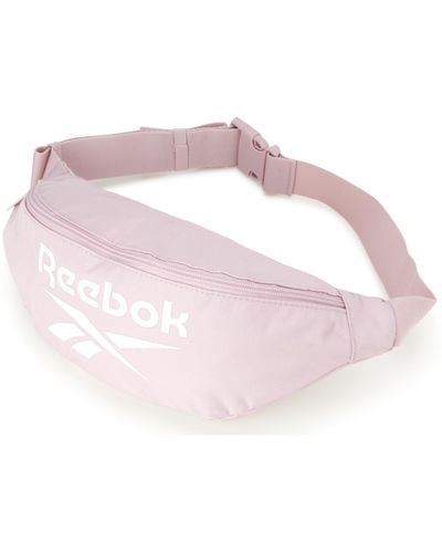 Reebok Foundation Lightweight Waist Belt Bag - Crossbody Bag For - Black