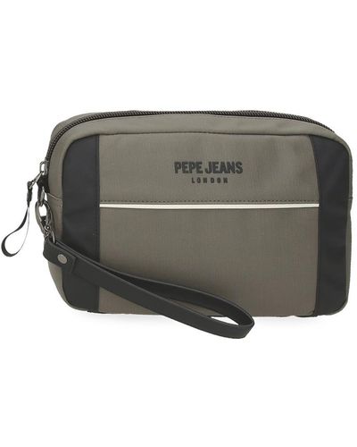 Pepe Jeans Dortmund Sac à Main Vert 24,5 x 15 x 6 cm Polyester 2,21 L by Joumma Bags