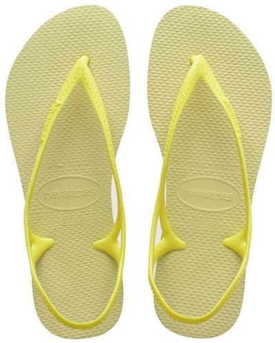 Havaianas Sunny II Flache Sandale für - Gelb