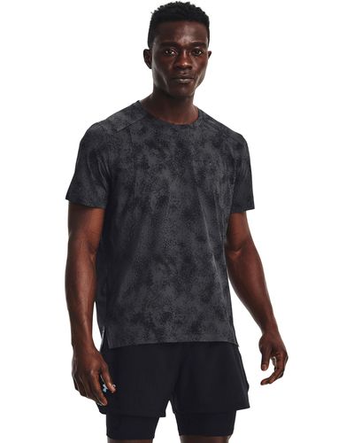Under Armour S Iso Chill Laser T-shirt Jet Grey S - Black