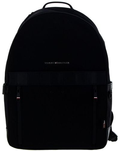 Tommy Hilfiger Sac À Dos TH Elevated 1985 Backpack Bagage À Main - Noir