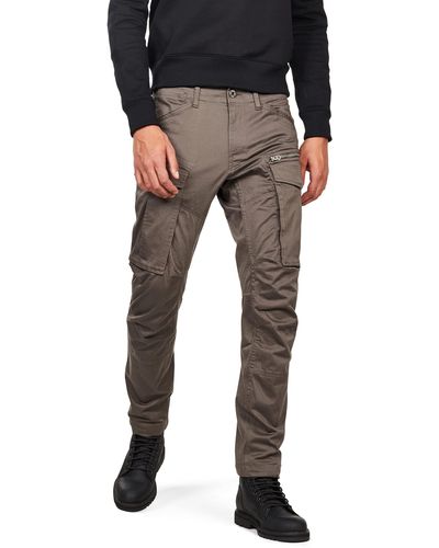 G-Star RAW Rovic Zip 3D Straight Tapered Pant - Gris