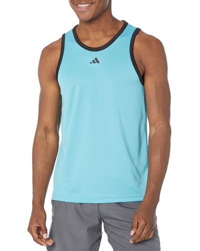 adidas Big Tall 3g Speed Tank in Red for Men | Lyst