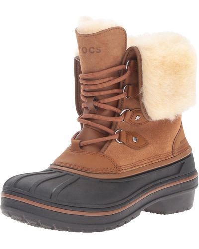 Crocs™ Cast Ii Snow Winter Boots - Brown