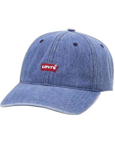 Levi's Mixte HOUSEMARK DENIM CAP - Bleu