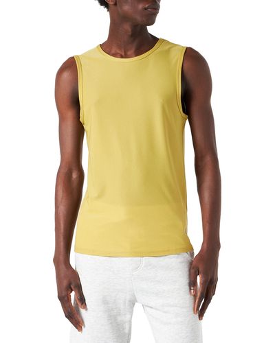 Springfield Camiseta Tirantes Outdoor para Hombre - Amarillo
