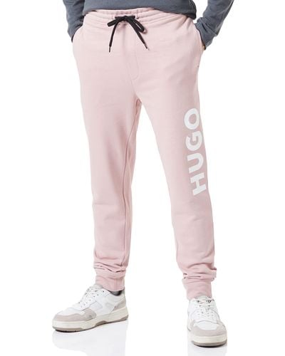HUGO Dutschi Jersey_Trousers - Pink