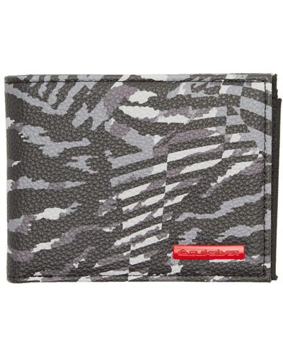 Quiksilver Tri-fold Wallet For - Grey