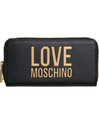 Love Moschino Portefeuille Black - Noir