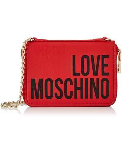Love Moschino Complementi Pelletteria Leather Goods Complements - Red