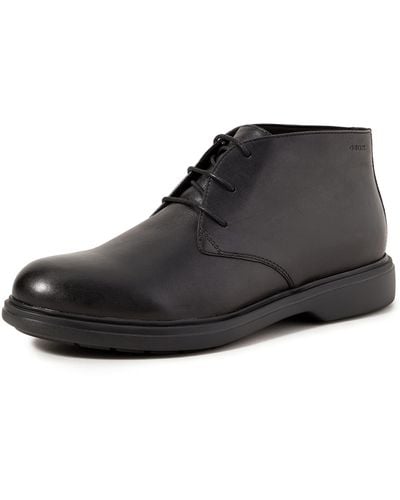 Geox U Ottavio B Ankle Boots - Black