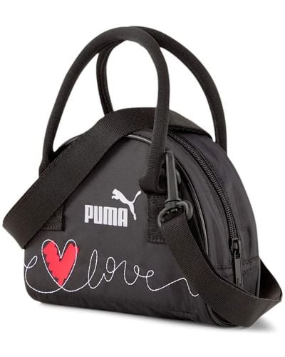 PUMA Handtasche Valentines Mini Grip Bag COR 078232 Black One Size - Schwarz