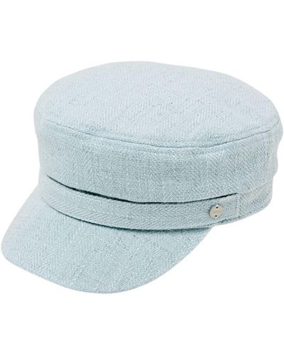 Esprit Strukturierte Cap im Military-Look - Blau