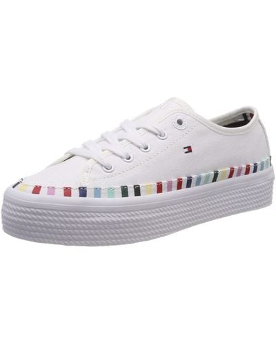 Tommy hilfiger hotsell rainbow flatform