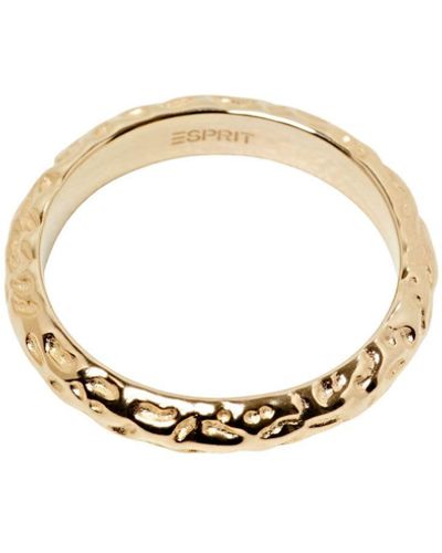Esprit Strukturierter Ring aus Sterlingsilber - Mettallic
