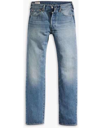 Levi's Original 501 Levisoriginal Fit Dark Indigo-worn In - Blue