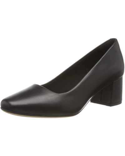 Clarks Sheer Rose Closed-toe Court Shoes - Black