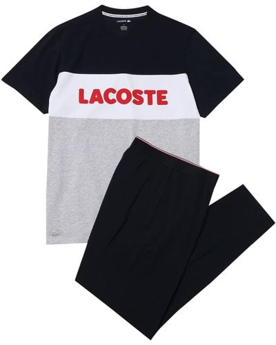 Lacoste 4h9925 Pyjama - Black