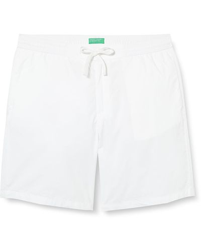 Benetton 4puku900e Shorts - White