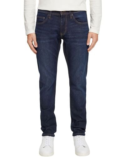 Esprit Slim-fit- Stretch-Jeans mit Organic Cotton - Blau