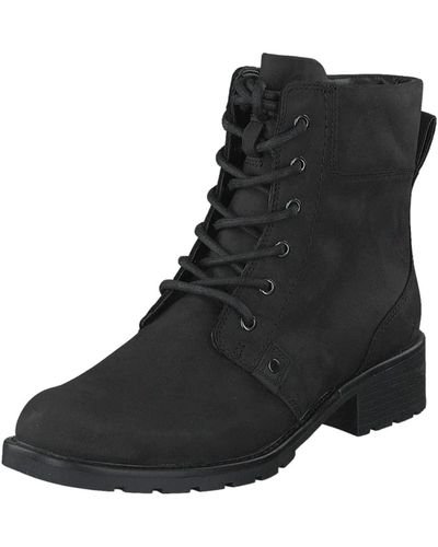 Clarks Orinoco Spice, Botas para Mujer - Negro