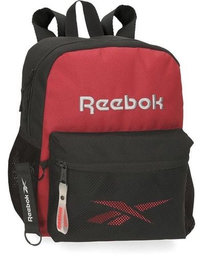 Reebok Portland Pushchair Backpack Black 27 X 32 X 10 Cm Polyester 8.64l - Red