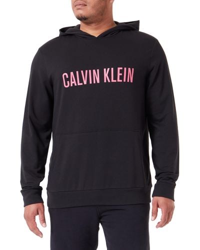 Calvin Klein L/s Hoodie Zware Sweatshirts - Grijs
