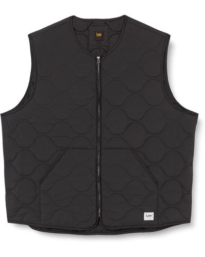 Lee Jeans Gilet Giacca - Nero