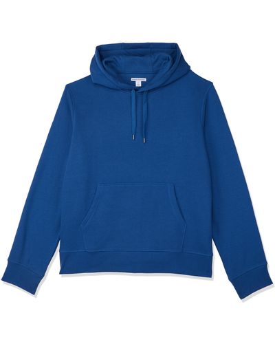 Amazon Essentials Hooded Long-sleeve Fleece Sweatshirt - Blue
