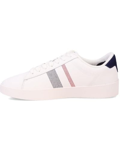 Ben Sherman , Boxwell Sneaker White/navy/red - Pink