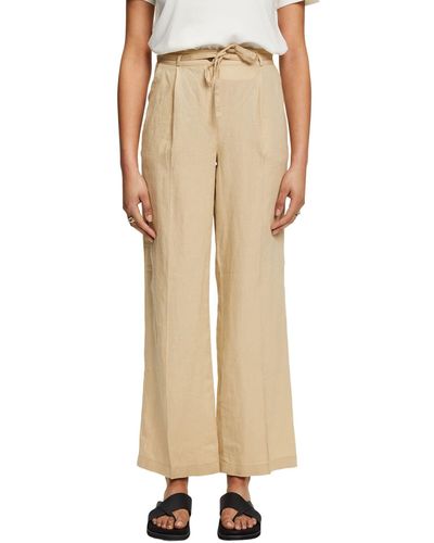 Esprit 033ee1b345 Trousers - Natural