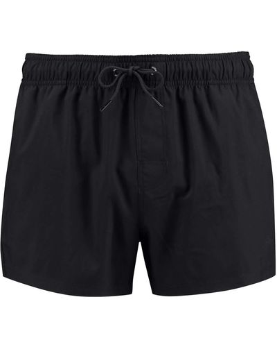 PUMA Swim Shorts Swim Shorts Logo Short Length Swim Shorts - Noir