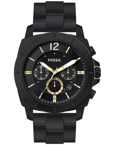 Fossil Bq2818 S Privateer Watch - Black