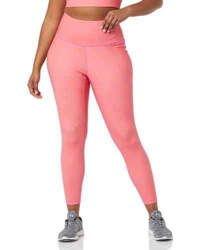 Amazon Essentials Legging a Vita Alta Active Sculpt a Tutta Lunghezza Donna - Rosa