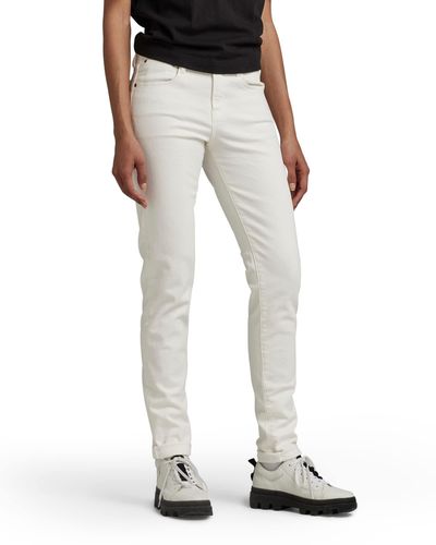 G-Star RAW Ace Slim Jeans - White