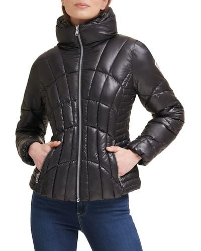 Guess Fall, Puffer, Quilted Jackets For , Black, X-large